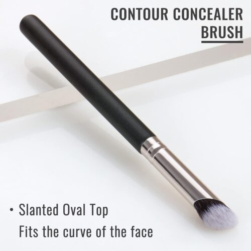 1PC Makeup Brush Professional Contour Concealer Brush for Blending Liquid, Cream or Flawless Powder Cosmetics- A24 - Tradedubai.ae Wholesale B2B Market