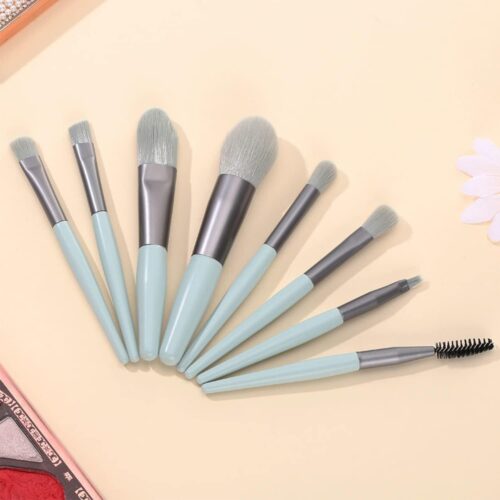 8PCS Professional Travel Size Makeup Brush Set with Bag for Face Foundation Blush Eye Shadow-A23J - Tradedubai.ae Wholesale B2B Market 8PCS Professional Travel Size Makeup Brush Set with Bag for Face Foundation Blush Eye Shadow-A23J - Tradedubai.ae Wholesale B2B Market