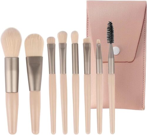 8PCS Professional Travel Size Makeup Brush Set with Bag for Face Foundation Blush Eye Shadow-A23J - Tradedubai.ae Wholesale B2B Market 8PCS Professional Travel Size Makeup Brush Set with Bag for Face Foundation Blush Eye Shadow-A23J - Tradedubai.ae Wholesale B2B Market