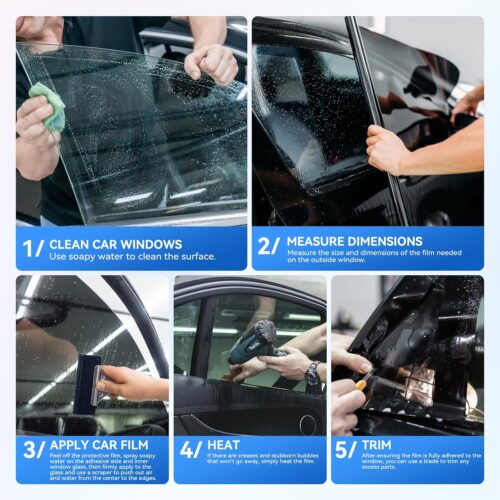 Car Solar Film Window Tint Privacy Protection Anti-UV IR Rejection Automotive Window Film-CSF-75*3 - Tradedubai.ae Wholesale B2B Market