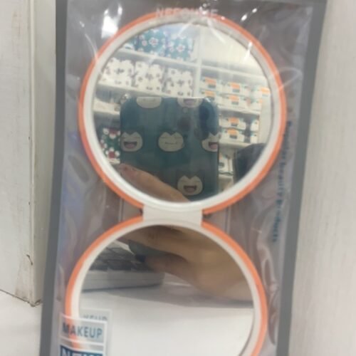 9130 Orange Two Sides Small round Mirror MOQ:1 B0X