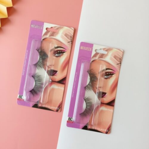 Chinese Standard GM-85006 Mixueer Single Pair 3D False Eyelashes MOQ :1B0X