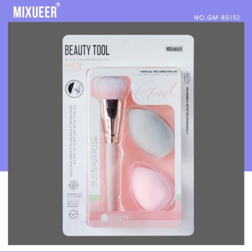 Chinese Standard GM-85192 Mixueer Makeup Brush Cosmetic Egg Suit