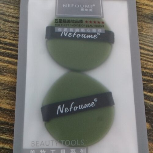 FP 93 Bubble Water Large Cushion Powder Puff 2P Green MOQ :1 BOX
