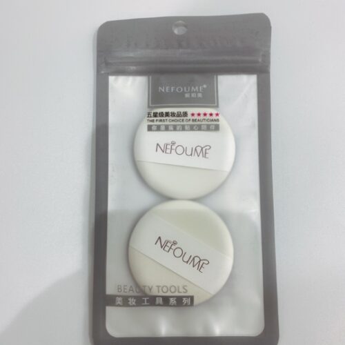 FP29 White Leather Cushion Powder Puff 2P MOQ :1B0x