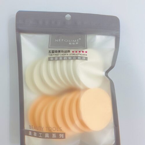 Fp20 Simple Wet and Dry Powder Puff 16 P MOQ :1 BOX