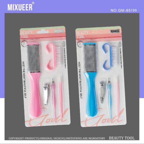 GM-85199 Mixueer Foot File Five-Piece Set MOQ :1B0X