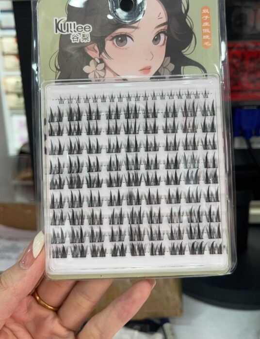 Ku004 Gemini False Eyelashes 10 Rows MOQ:1 BOX