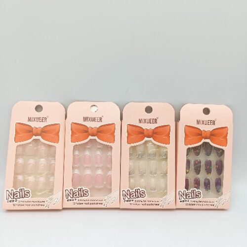 Mj035 Mixueer4 Mixed Fake Nails Jelly Glue MOQ:1B0X