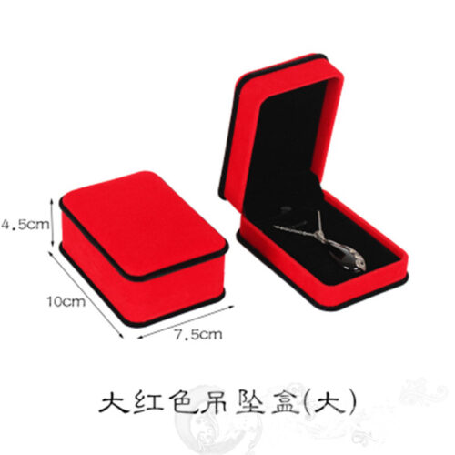 NECKLACE BOX Red Color Velvet Jewelry Box Set of 12 Piece 4 - Tradedubai.ae Wholesale B2B Market - Tradedubai.ae Wholesale B2B Market