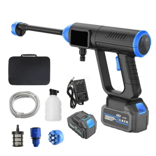 Portable Electric Battery Powered Automatic High Pressure Wireless Car Washer Cordless Pressure Washer-8106