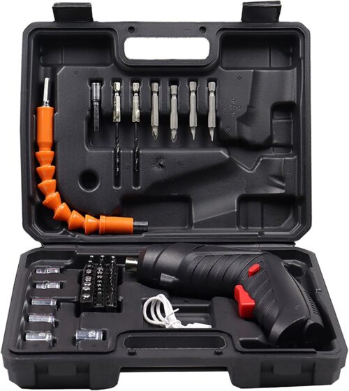 Rechargeable Electric Screwdriver Set With 47 Precision Bits, 3.6V Easy for Small Home Projects-LSD-03 - Tradedubai.ae Wholesale B2B Market Rechargeable Electric Screwdriver Set With 47 Precision Bits, 3.6V Easy for Small Home Projects-LSD-03 - Tradedubai.ae Wholesale B2B Market