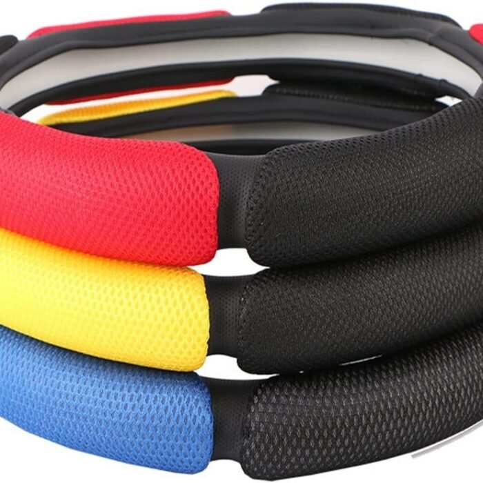 Steering Wheel Sandwich Fabric Six Circular Multicolor-B003