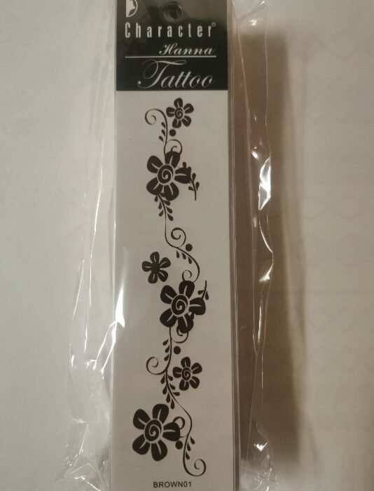 Tattoo Sticker Brown01 MOQ:1000 Piece - Tradedubai.ae Wholesale B2B Market