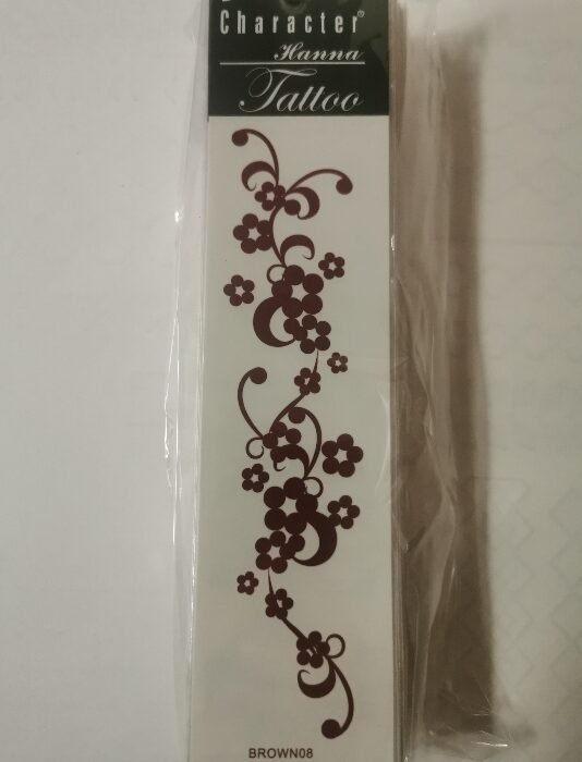 Tattoo Sticker Brown08 MOQ :1000 Piece - Tradedubai.ae Wholesale B2B Market