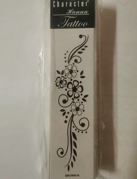 Tattoo Sticker Brown16MOQ:1000 Piece - Tradedubai.ae Wholesale B2B Market