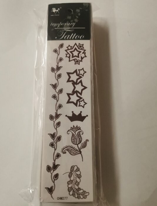 Tattoo Sticker Chm277 MOQ : 1000 Piece - Tradedubai.ae Wholesale B2B Market