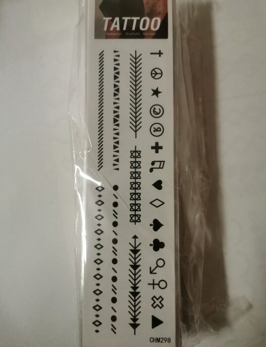 Tattoo Sticker Chm298 MOQ : 1000 Piece - Tradedubai.ae Wholesale B2B Market