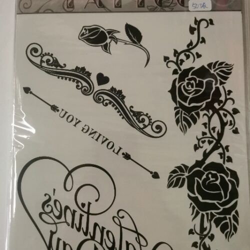 Tattoo Sticker Ha19 MOQ :1000 Piece