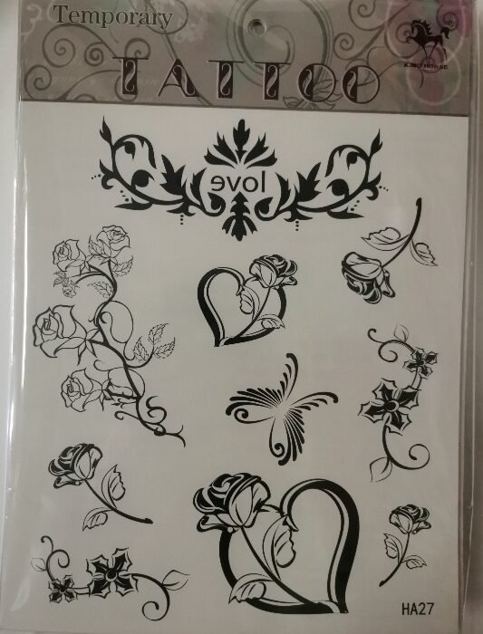 Tattoo Sticker Ha27MOQ:1000 Piece - Tradedubai.ae Wholesale B2B Market
