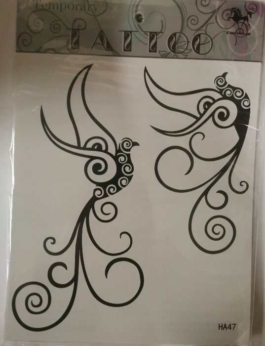 Tattoo Sticker Ha34 MOQ :1000 Piece - Tradedubai.ae Wholesale B2B Market