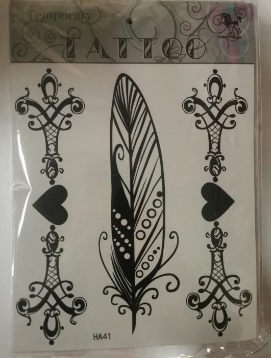 Tattoo Sticker Ha41 MOQ :1000 Piece - Tradedubai.ae Wholesale B2B Market