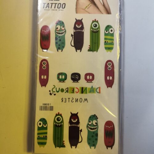 Tattoo Sticker Hm 881 MOQ :1000Piece