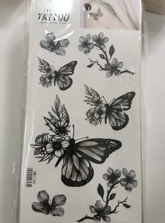 Tattoo Sticker Hm1136 MOQ:1000 Piece Tattoo Sticker Hm1136 MOQ:1000 Piece