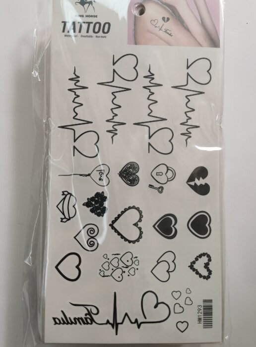 Tattoo Sticker Hm1293 MOQ:1000 Piece - Tradedubai.ae Wholesale B2B Market