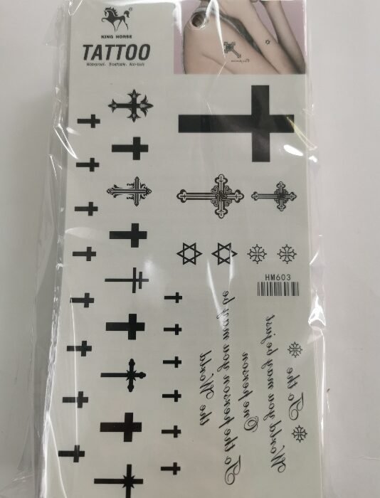 Tattoo Sticker Hm603 MOQ:1000 Piece - Tradedubai.ae Wholesale B2B Market