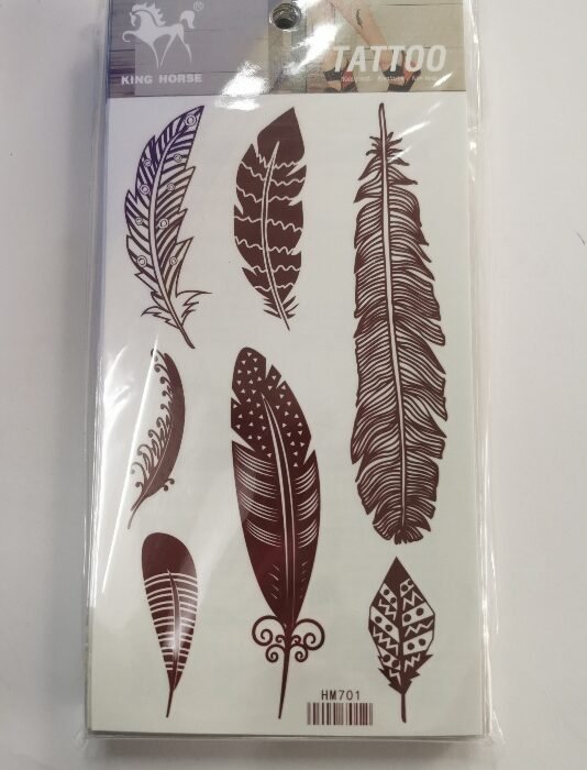 Tattoo Sticker Hm701 MOQ:1000 Piece - Tradedubai.ae Wholesale B2B Market
