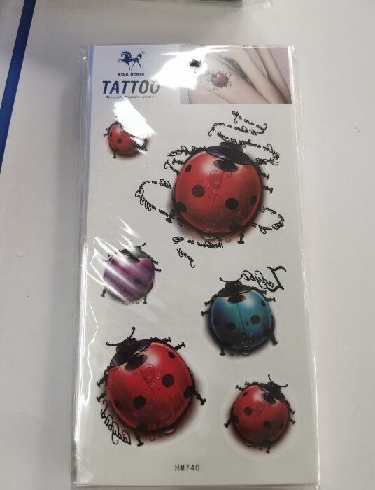 Tattoo Sticker Hm740 MOQ:1000 Piece - Tradedubai.ae Wholesale B2B Market