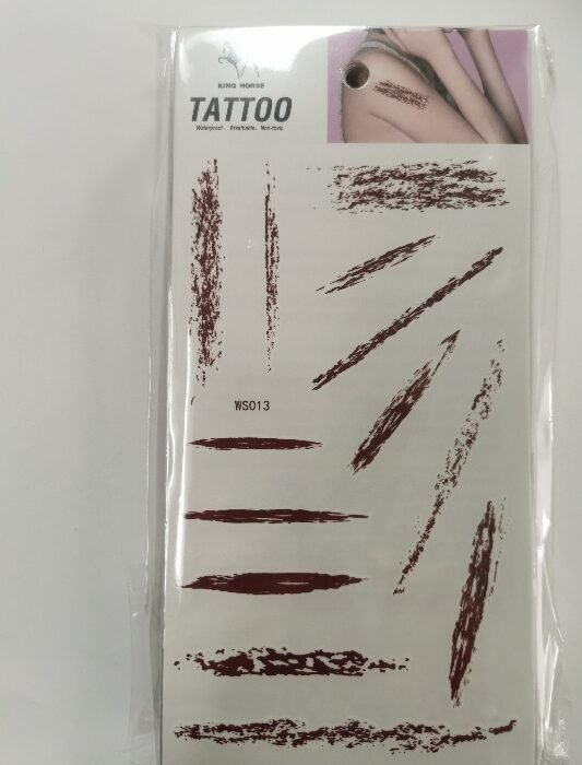 Tattoo Sticker Ws013 MOQ:1000 Piece - Tradedubai.ae Wholesale B2B Market