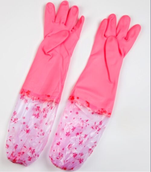 Thickened Thermal Gloves (PVC with Cotton Lining) DQ-G005MOQ:1 BOX - Tradedubai.ae Wholesale B2B Market