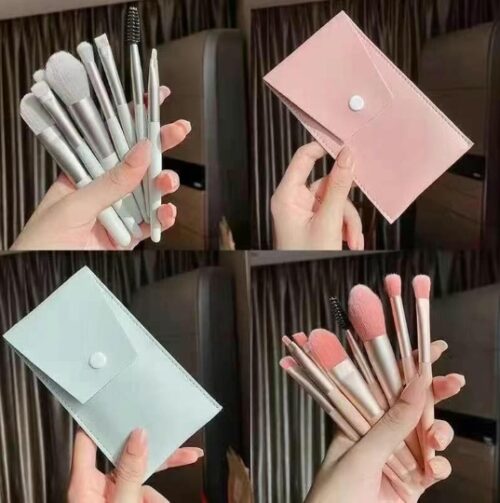 Makeup Brush Set | Complete Beauty Kit with Foundation Brush and 8 Brushes for Professional Makeup Artists -A23J - Tradedubai.ae Wholesale B2B Market Makeup Brush Set | Complete Beauty Kit with Foundation Brush and 8 Brushes for Professional Makeup Artists -A23J - Tradedubai.ae Wholesale B2B Market