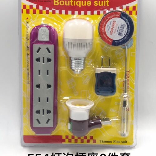 554 Bulb Socket 6-Piece Set MOQ:1 B0X