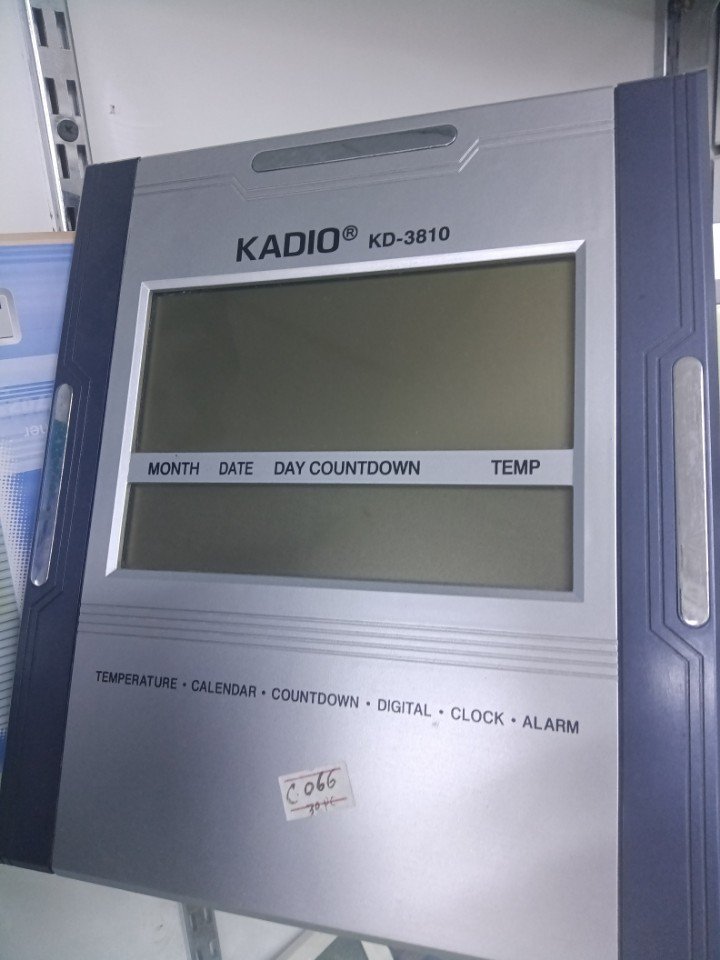 C066 C066 Clock and Document Stamp ,Can Be Mounted on Wall or Desk - Image 1