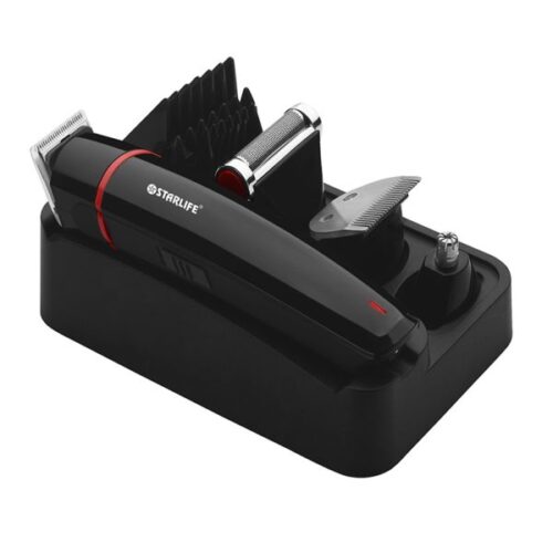 7 In 1 Multi Grooming Beard Trimmer For Men, Carbon Titanium Cordless Trimmer Kit Nose/ Ear/ Body Attachments And Washable Heads Shaver With 1 Year Guarantee - Image 8