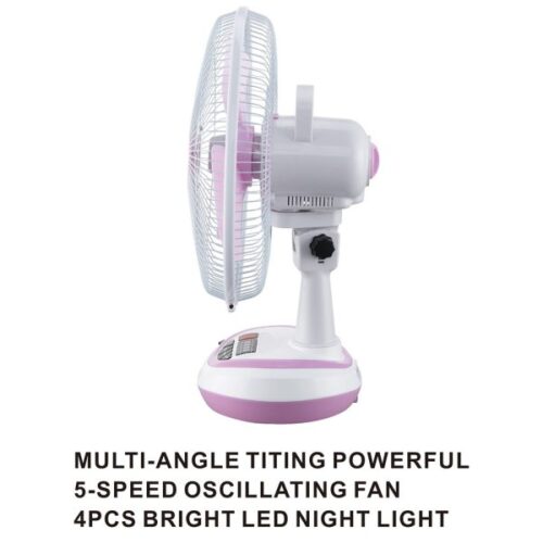 STARGOLD 22W Desktop Table Fan 12 Inch Fan Diameter 90? Wide Swing 3 Speeds Plus Modes And 3AS Blade For The Perfect Temperature With 1 Year Warranty - Image 2