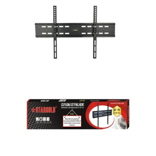 Stargold Fixed TV Wall Mount TV Stand/ Television Stands For 30-70 Inch TV Mounting Bracket Fits LED LCD OLED Flat Curved Tv Screens - Image 4
