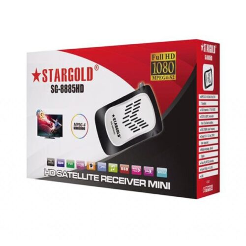 STARGOLD Mini Satellite Receiver Full HD 4K, 4000 Channels, EPG, MPEG-2/4, OSD, Blind Scan/ Auto Scan, Support USB PVR - Image 2