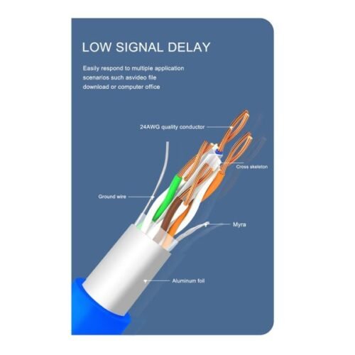 STARGOLD Cat-6 Ethernet And Networking Cord Patch Internet Cable, 10 Meters - Image 5