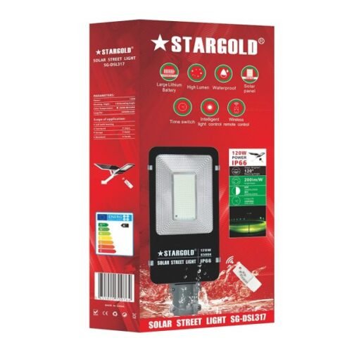 Waterproof Solar Street Lights Outdoor Lamp For Yard, Garage, Garden - Image 2