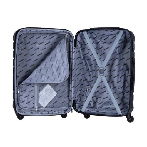 STARGOLD 4 Piece ABS Hard Side Spinner Trolley Luggage Set With TSA Lock 20/24/28/32 Inch, SG-T94D Black - Image 5