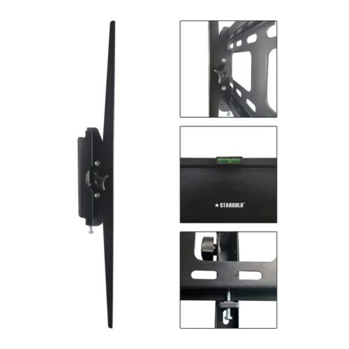 Stargold 55-90 Inches Fixed TV Wall Mount Bracket, Universal Tilt TV Heavy Duty Wall Mount Adjustable TV Stand For LED LCD OLED Plasma TV With 45kg Weight Capacity - Image 5