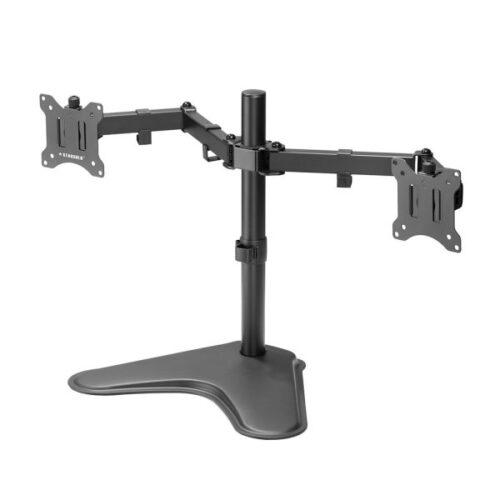 STARGOLD Dual Arm Monitor Desk Mount Stand For 17-32 Inch LCD/LED, Heavy Duty Gaming Monitor Stand Fully Adjustable Arms Hold 2 Screens - Image 2