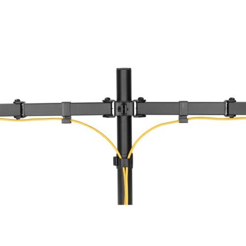STARGOLD Dual Arm Monitor Desk Mount Stand For 17-32 Inch LCD/LED, Heavy Duty Gaming Monitor Stand Fully Adjustable Arms Hold 2 Screens - Image 3
