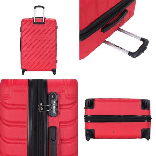 STARGOLD Abs Trolley Luggage, 24 Inch - Image 4