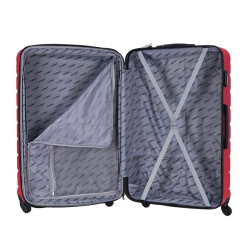STARGOLD Abs Trolley Luggage, 32 Inch, SG-T88D Red - Image 4
