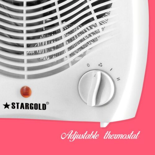 STARGOLD 2000W Portable Electric Fan Room Heater With 2 Temperatures - Image 3